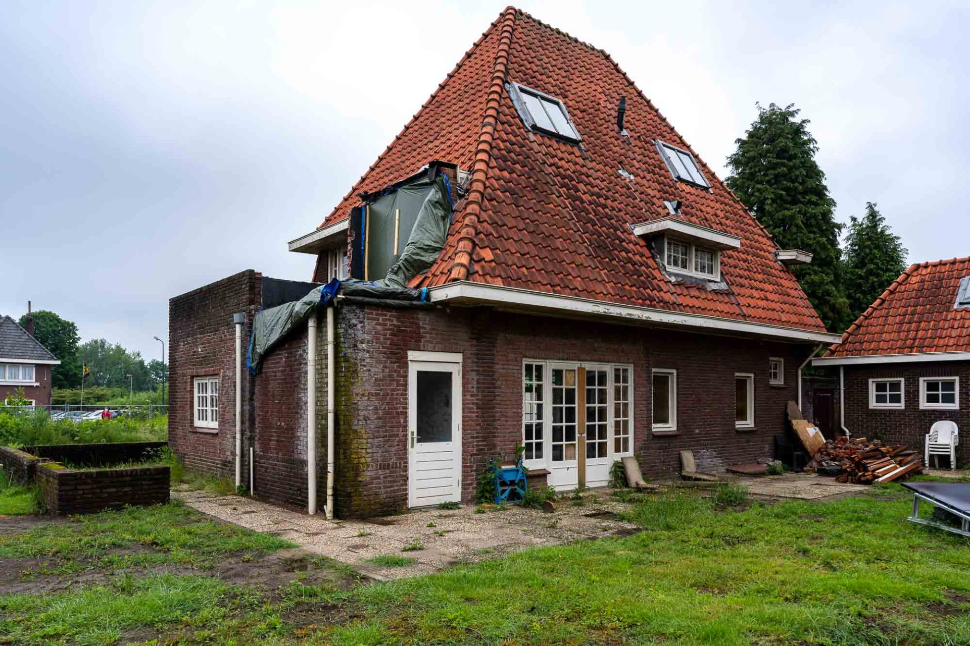 Voor de verbouwing